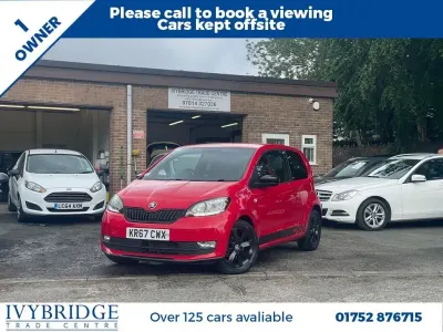 Used Skoda Citigo Monte Carlo 60 HP (44 kW) 2017 Red Hatchback