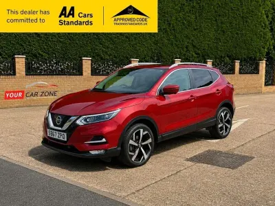 Used Nissan Qashqai Tekna 110 HP (80 kW) 2017 Red SUV