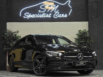 Used Mercedes CLA250e Shooting Brake AMG line 2022 Black Estate