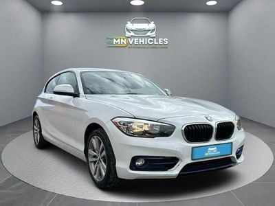 Used BMW 118 Sport Line 134 HP (98 kW) 2015 White Hatchback