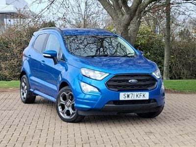 Usado Ford Ecosport ST-Line 125 HP (91 kW) 2022 Azul SUV
