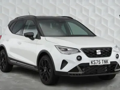 Nowe Seat Arona Black Edition 113 KM (83 kW) 2025 Biały SUV
