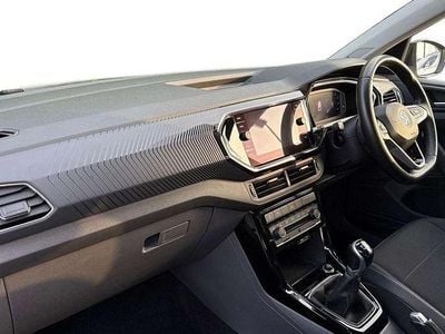 Used VW T-Cross Edition 115 HP (84 kW) 2019 White SUV