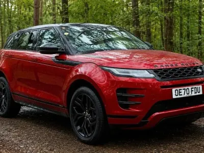Used Land Rover Range Rover evoque HSE Dynamic 309 HP (227 kW) 2020 Red SUV