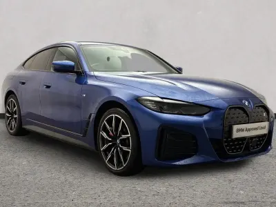 Used BMW i4 M Sport 250 kW (340 HP) 2023 Blue Sedan