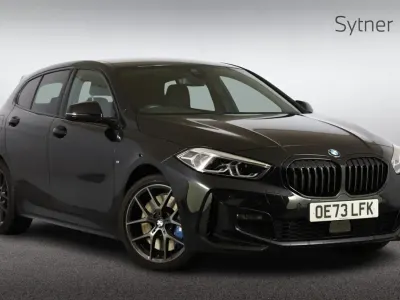 Used BMW 118 M Sport 134 HP (98 kW) 2023 Blue Hatchback
