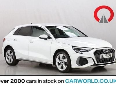 White Used 2022 Audi A3 Sportback e-tron S-Line Hatchback | £17,400 (Fair price)