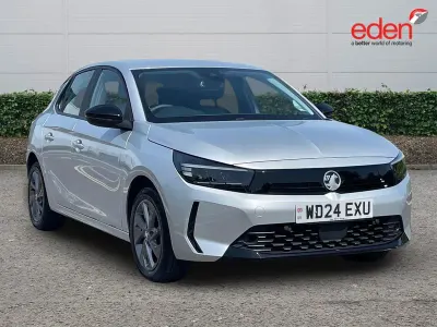Used Vauxhall Corsa Design Edition 75 HP (55 kW) 2024 Silver Hatchback