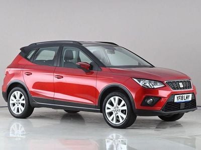 Used Seat Arona SE 95 HP (69 kW) 2018 Red SUV
