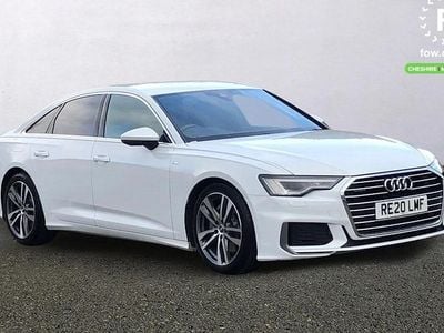Used Audi A6 S-Line 286 HP (210 kW) 2020 White Sedan