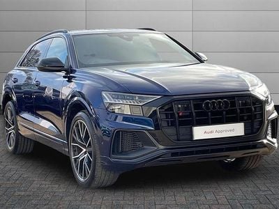 Used Audi SQ8 Black Edition 507 HP (372 kW) 2022 Navarra blue SUV