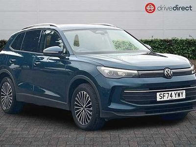 Blue Used 2024 VW Tiguan Match SUV | £25,400 (A bit pricey)