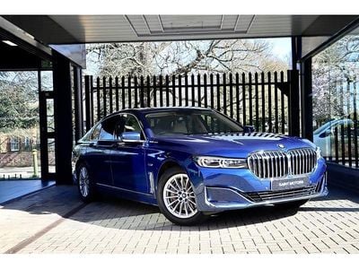 Used BMW 745e Comfort Edition 394 HP (289 kW) 2021 Blue Sedan