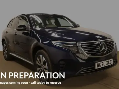 Used Mercedes EQC400 300 kW (408 HP) 2021 Blue SUV