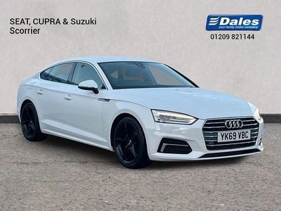 White Used 2019 Audi A5 Sport Hatchback | £21,750 (Fair price)