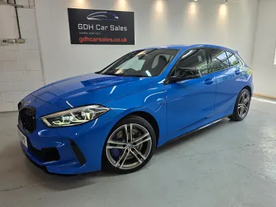 Used BMW M135 M Performance 306 HP (225 kW) 2020 Blue Hatchback