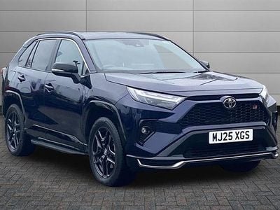 Obsidian blue Used 2025 Toyota RAV4 Hybrid Sport SUV | £38,491 (A bit pricey)