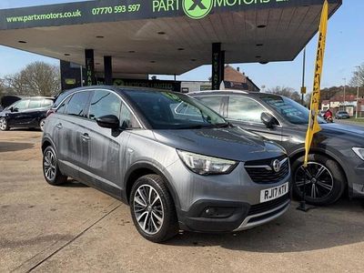 Used Vauxhall Crossland X Elite 110 HP (80 kW) 2017 Grey SUV