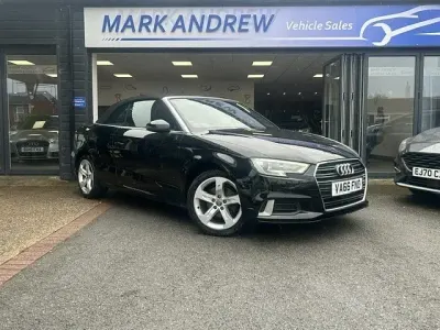 Used Audi A3 Cabriolet Sport 147 HP (108 kW) 2017 Black Cabriolet