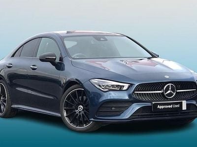 Used Mercedes CLA200 AMG Line Premium Plus 2023 Blue Coupe