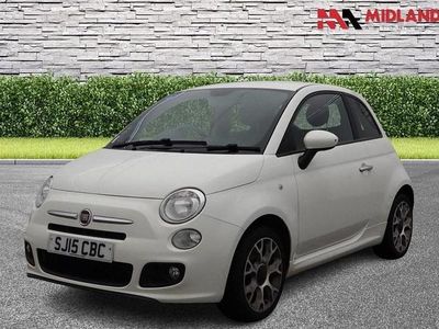 Used Fiat 500 S 69 HP (50 kW) 2015 White Hatchback