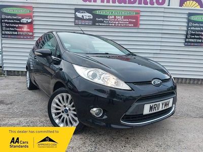 Black Used 2011 Ford Fiesta Titanium Hatchback | £2,950 (Fair price)
