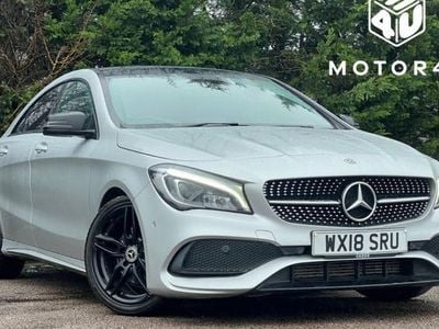 Used Mercedes CLA180 AMG line 122 HP (89 kW) 2017 Silver Sedan