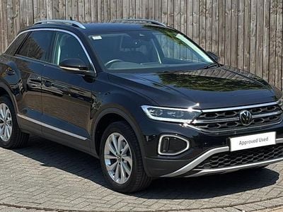 Black Used 2024 VW T-Roc Style SUV | £24,099 (Fair price)