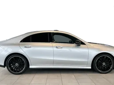 Used Mercedes CLA220 AMG Line Premium Plus 190 HP (139 kW) 2022 Silver Coupe