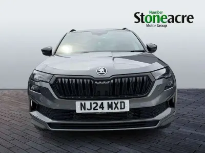 Used Skoda Karoq SportLine 150 HP (110 kW) 2024 Grey SUV