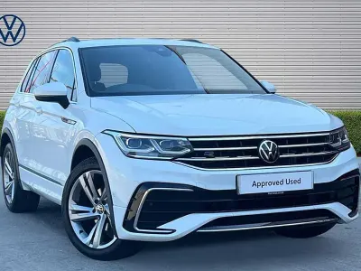Used VW Tiguan R-line Edition 150 HP (110 kW) 2023 White SUV