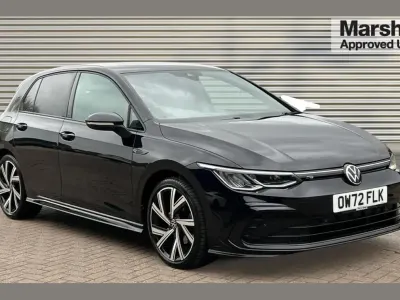Used VW Golf VIII R-line 150 HP (110 kW) 2022 Black Hatchback