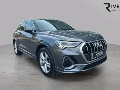Used Audi Q3 S-Line 150 HP (110 kW) 2019 Daytona grey SUV