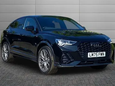 Used Audi Q3 Black Edition 150 HP (110 kW) 2025 Mythos black SUV