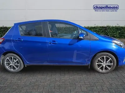 Used Toyota Yaris 2018 Blue Hatchback