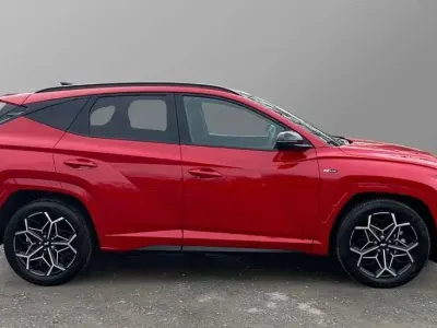 Used Hyundai Tucson N Line 150 HP (110 kW) 2024 Engine red  SUV