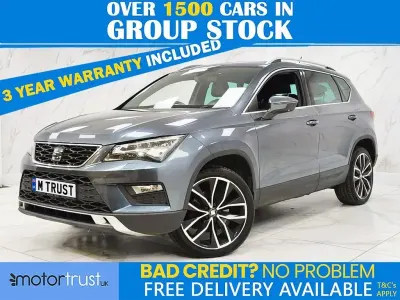 Used Seat Ateca 4Drive 150 HP (110 kW) 2017 Grey SUV