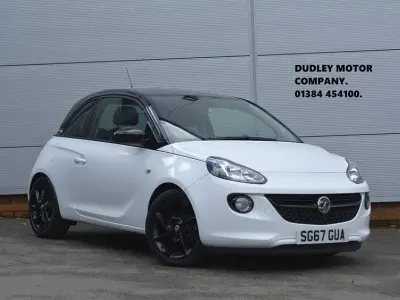 Used Vauxhall Adam S 70 HP (51 kW) 2017 White Hatchback