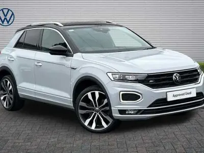 Begagnad VW T-Roc R-line 150 HK (110 kW) 2022 Silver SUV