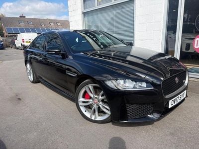 Used Jaguar XF S 300 HP (220 kW) 2017 Black Sedan