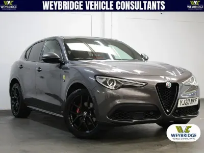 Used Alfa Romeo Stelvio Veloce 280 HP (205 kW) 2020 Vesuvio grey SUV