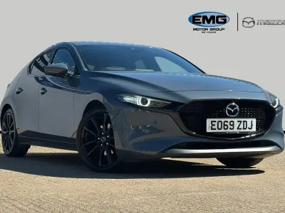 Begagnad Mazda 3 Inclusive 180 HK (132 kW) 2019 Grå Halvkombi