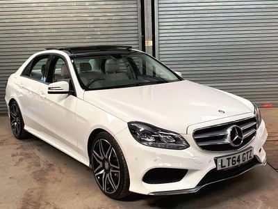 Used Mercedes E220 AMG 170 HP (125 kW) 2014 White Sedan