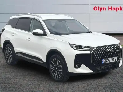 New Chery Tiggo 7 197 HP (144 kW) 2026 White SUV