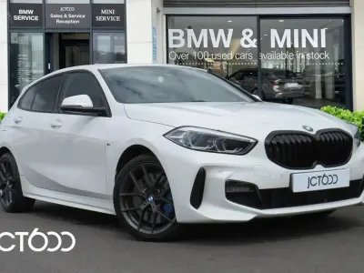 Used BMW 118 M Sport 134 HP (98 kW) 2023 White Hatchback
