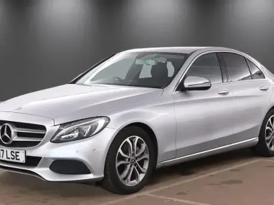 Used Mercedes C200 184 HP (135 kW) 2017 Silver Sedan
