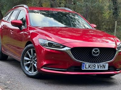 Red Used 2019 Mazda 6 Estate | £10,499 (Fair price)