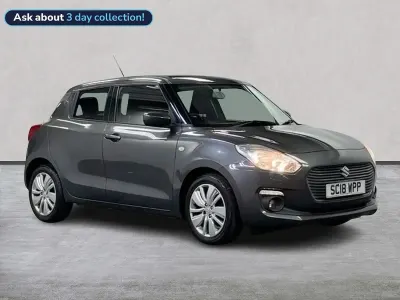 Used Suzuki Swift SZ-T 111 HP (81 kW) 2018 Grey Hatchback
