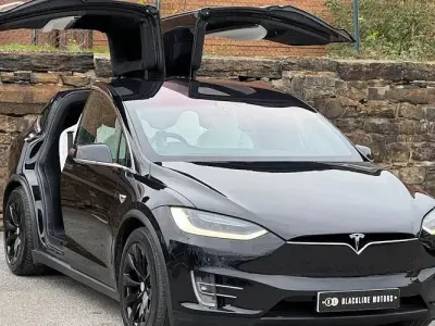 Used Tesla Model X Standard Range 244 kW (333 HP) 2017 Black SUV