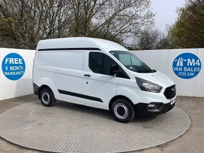 Used Ford Transit Custom 105 HP (77 kW) 2020 White Van